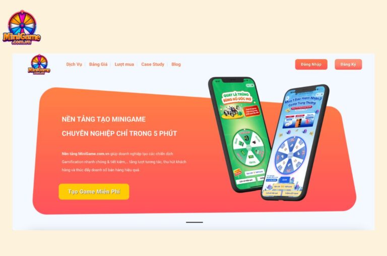Top 4 Phần mềm tạo Minigame miễn phí hot nhất năm 2026 - MiniGame.com.vn