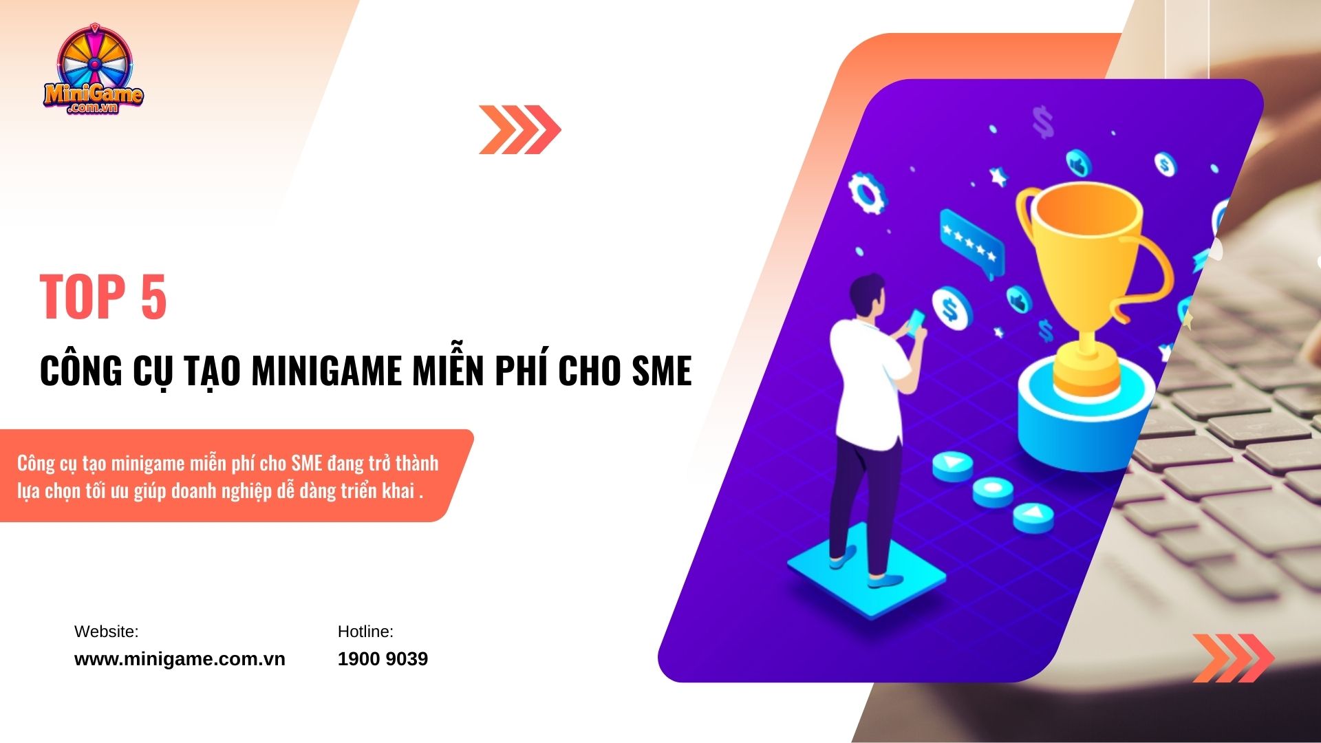 Top 5 Công cụ tạo minigame miễn phí cho SME - MiniGame.com.vn